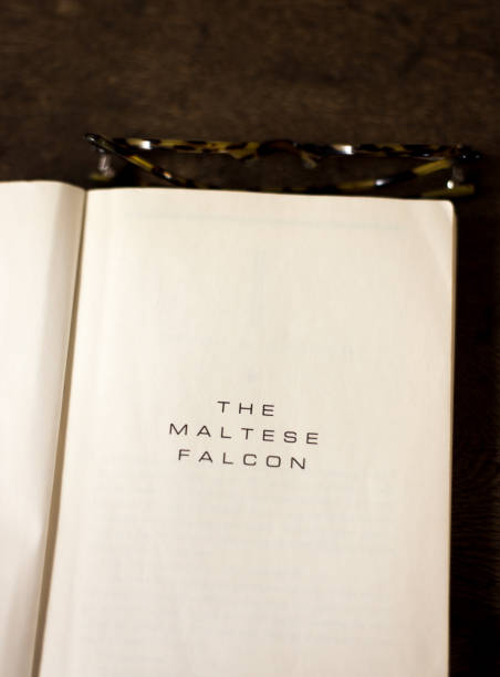 istock Open Book, Title Page: The Maltese Falcon 2193790553