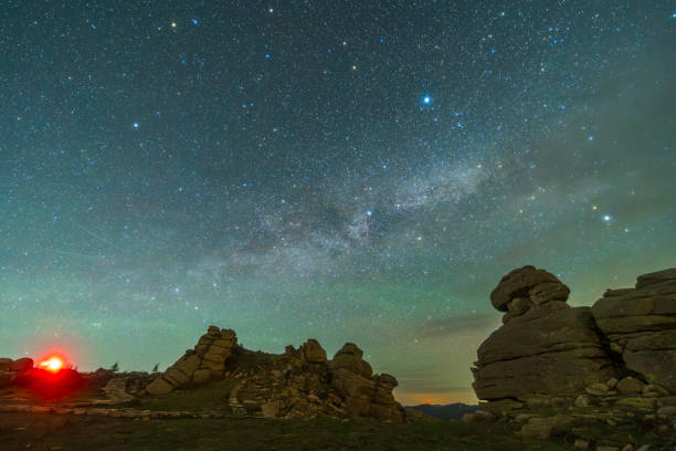 istock The mountain is under the Milky Way 2193792075