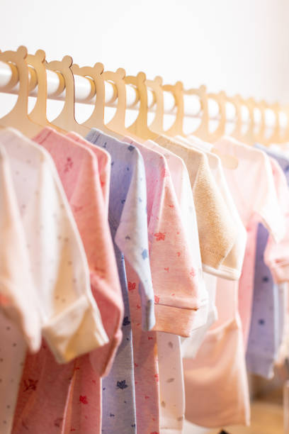 istock Clothing Rack in Retail Store 2193797901