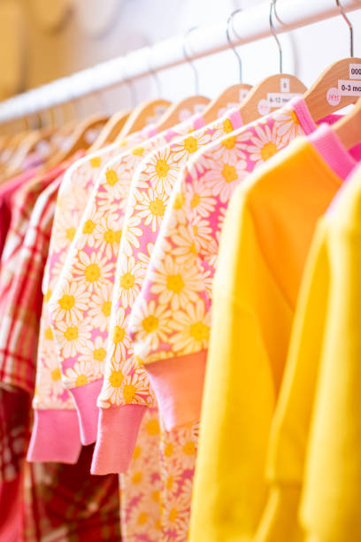 istock Clothing Rack in Retail Store 2193797903