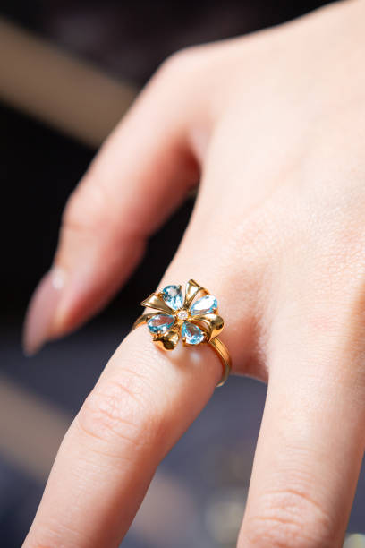 istock Jewels on Display in a Store 2193798876
