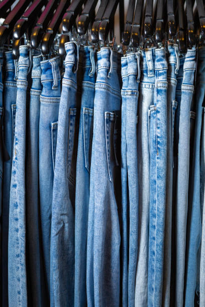 istock Clothing Rack in Retail Store 2193801029