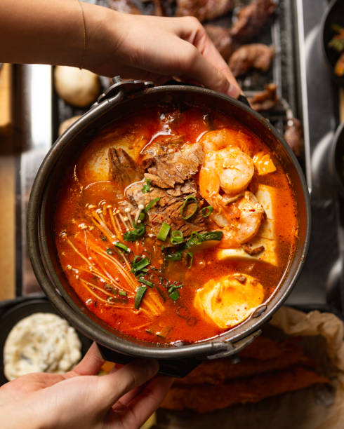 istock Spicy Korean Soup 2193801158