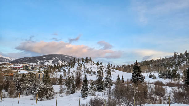 istock Winter Sunset on I-70 in Colorado, Lake Dillon, Dillon Dam 2193802848