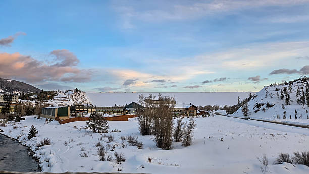 istock Winter Sunset on I-70 in Colorado, Lake Dillon, Dillon Dam 2193802873