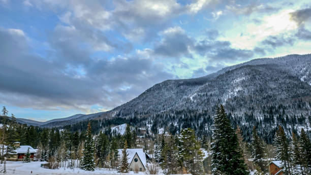 istock Winter Sunset on I-70 in Colorado 2193803038