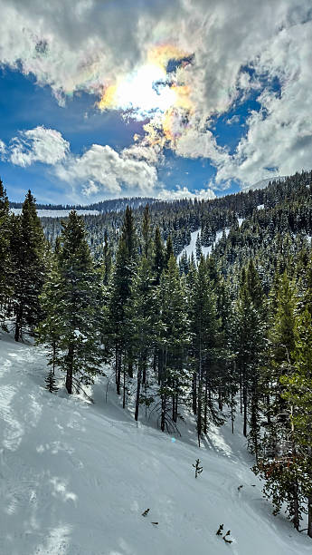 istock Snow skiing in Vail, Colorado 2193804128
