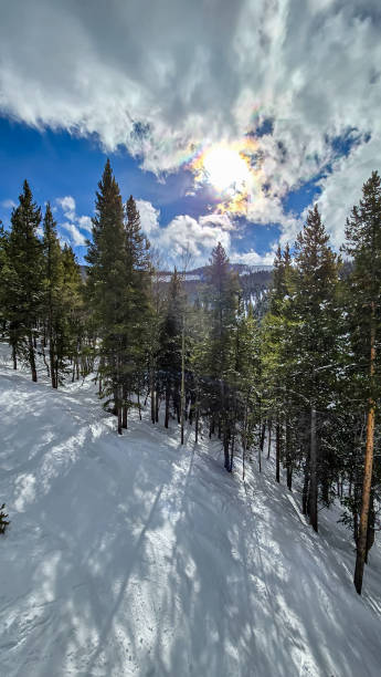 istock Snow skiing in Vail, Colorado 2193804140
