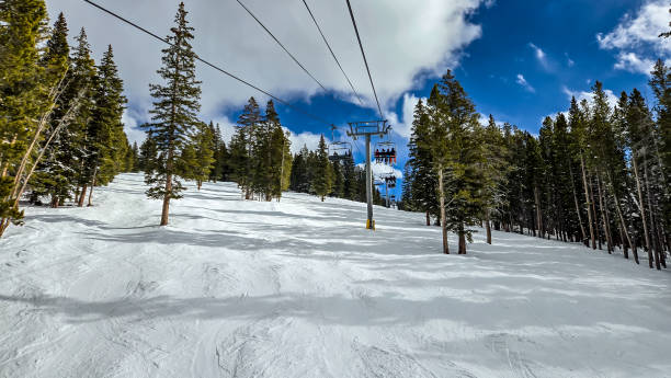 istock Snow skiing in Vail, Colorado 2193804168