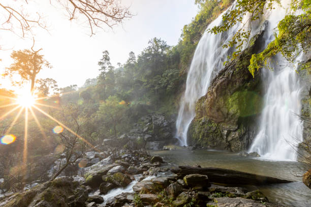 istock Khlong Lan Waterfall, Khlong Lan National Park, Kamphaeng Phet, in Thailand 2193804309