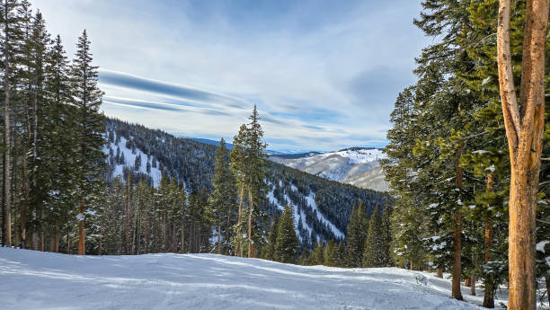 istock Snow skiing in Vail, Colorado 2193804465