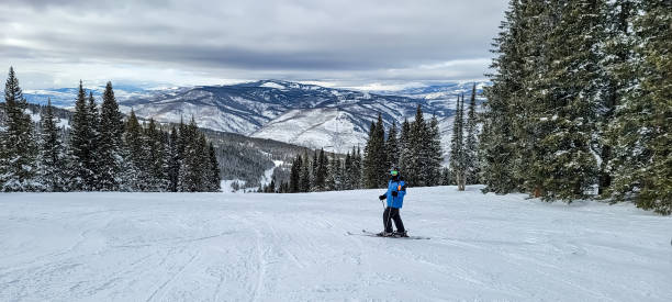 istock Snow Skiing in Vail, Colorado 2193805834