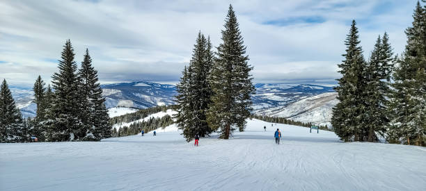 istock Snow Skiing in Vail, Colorado in January 2193805840