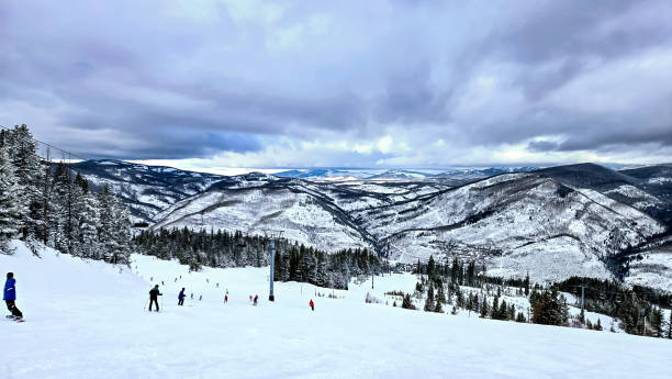 istock Snow Skiing in Vail, Colorado 2193805919