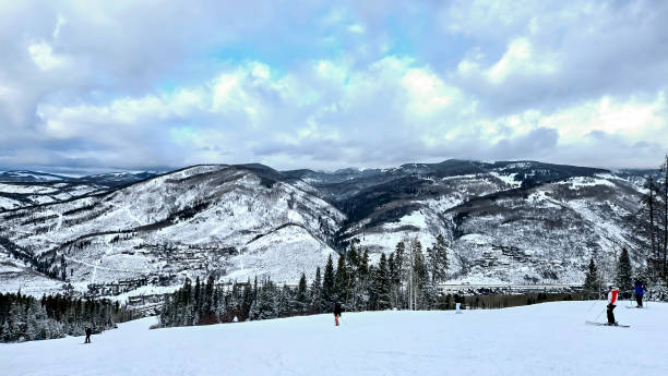 istock Snow Skiing in Vail, Colorado 2193805921