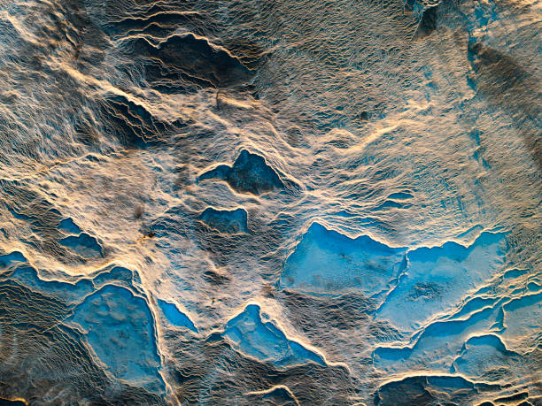 istock Pamukkale TravertinesPamukkale is a place where white texture, healing waters and history come together. Tourist attraction, historical structures from the Hellenistic and Roman periods.Aerial View 2193819236