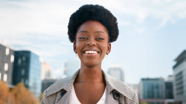 istock Professional Woman Smiling Outdoors In Urban Environment On A Clear Day 2193819992