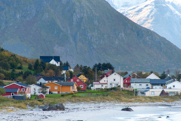 istock Ramberg Village in Lofoten 2193823209
