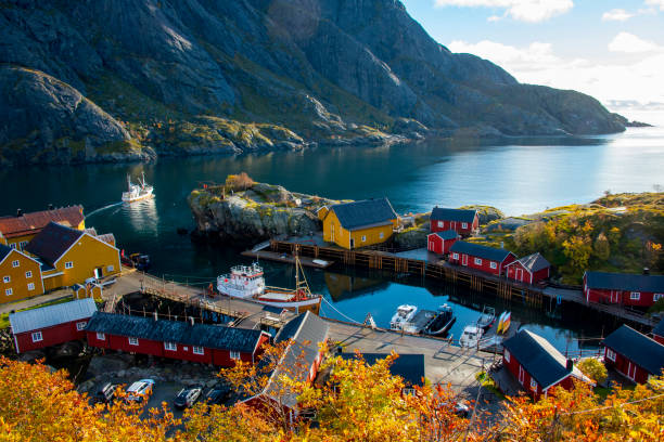 Town of Nusfjord - Norway