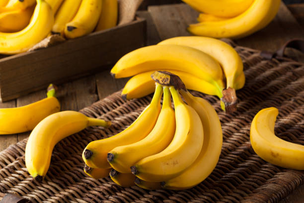 istock Raw Organic Bunch of Bananas 2193824790