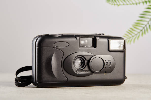 istock Point and shoot film camera 2193831069