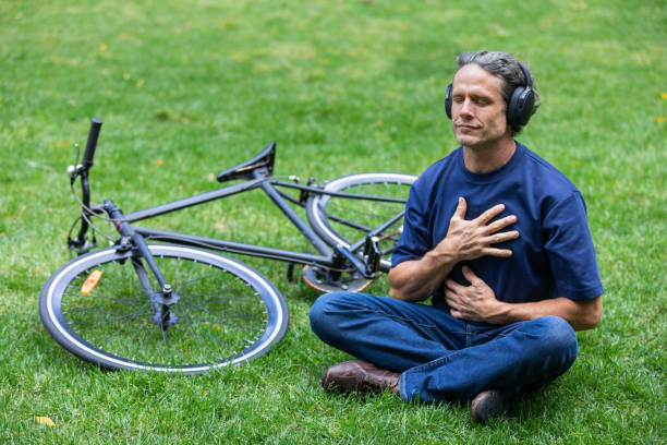 istock Mature aged man takes a mindful break in the park 2193833888