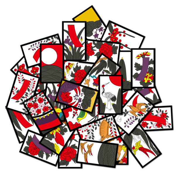 Hanafuda Print 30+ Hanafuda Photos Stock Photos, Pictures & Royalty-Free Images - iStock