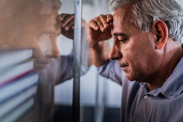 istock Frustrated senior businessman feeling stressed at work 2193845246