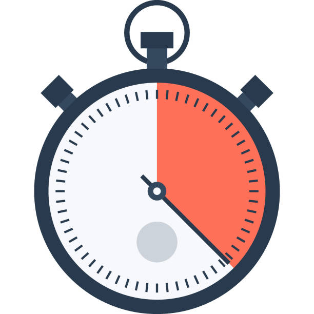 speed optimization flat vector web icon Modern flat vector illustration icon design concept. Icon for mobile and web graphics. Flat symbol, logo creative concept. Simple and clean flat pictogram applied research methods stock illustrations