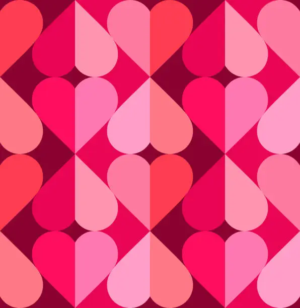 Heart Shape Seamless Pattern Heart Shape Seamless Pattern