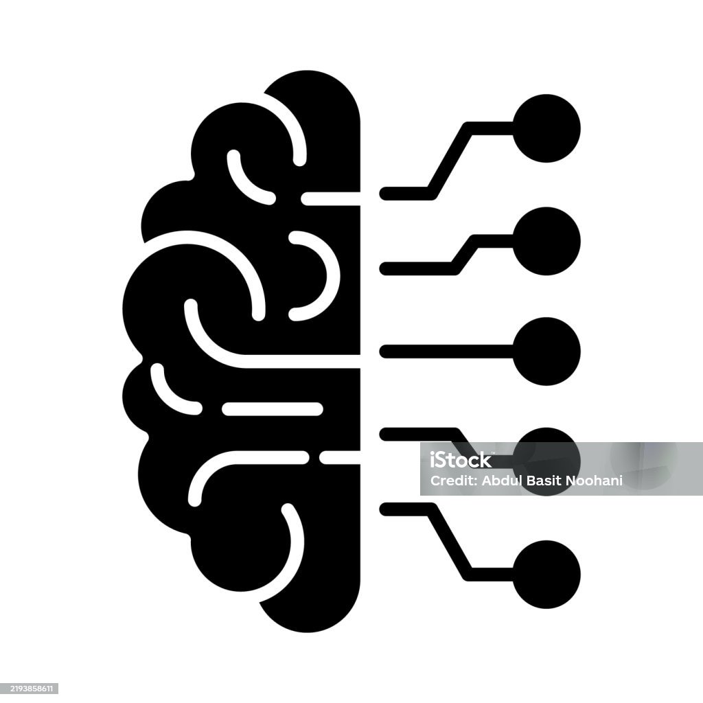 Deep Learning Mind Vector Deep Learning Brain With Neural Connections Representing Advanced Ai ...