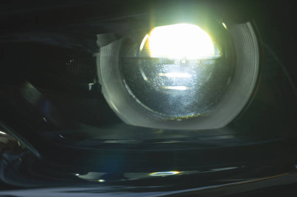 istock Led optic of car headlight 2193860025