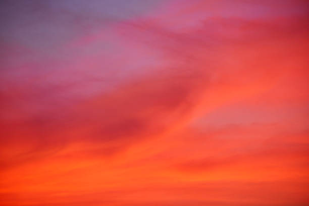 Low angle view of vivid sky during sunset