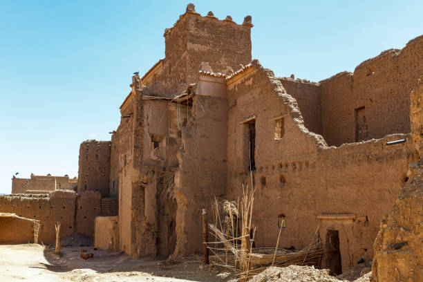 istock Old weathered kashbah in Agdz, Draa Valley, Morocco, North Africa 2193860486