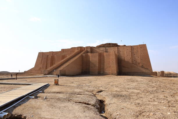 istock restored ziggurat in ancient Ur, sumerian temple, Iraq 2193865788