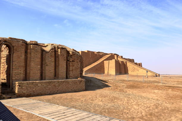 istock restored ziggurat in ancient Ur, sumerian temple, Iraq 2193865807
