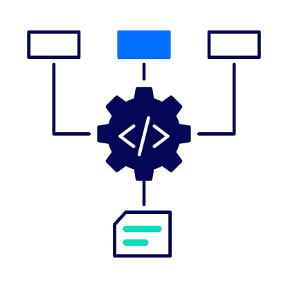 Algorithm Development And Training Algorithm Development Diagram Representing Custom Logic And Process ...