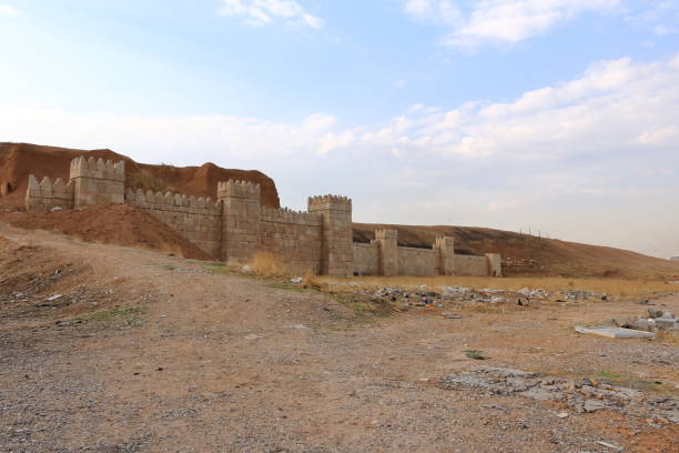 Nineveh (Nineve) Wall, Adad Gate in Mosul, Mossul, Iraq