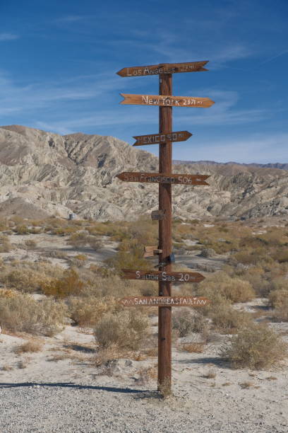 istock Signpost in the California desert 2193873412