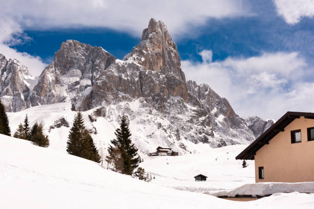 istock Winter mountain landscape in Dolomite alps, Italy 2193879247