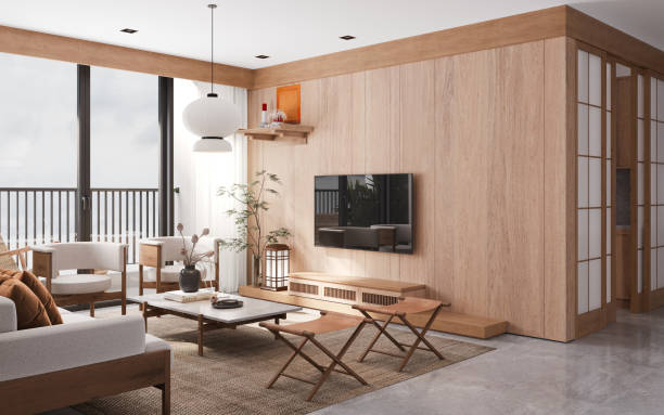 istock 3d render of apartment interior  living and dining room 2193883356