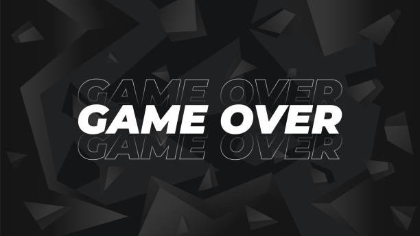 Game Over Layout 2,000+ Gaming Video Background Stock Illustrations, Royalty-Free Vector ...