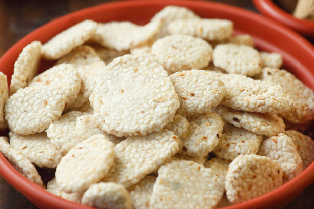 Tilgul, Til Mithai, Gajak, Chikki, Tilkut, Patang, Firki And Peanuts. Harvest Festival Makar Sankranti, Lohri, Uttarayan, Maghi, Poush Sankranthi