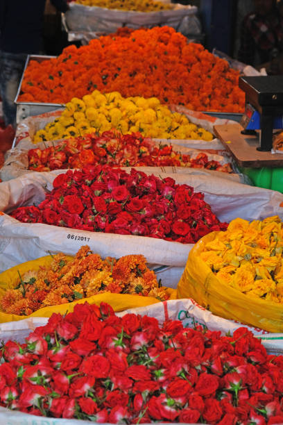 istock Floral display in a market in Mysore, India 2193889202