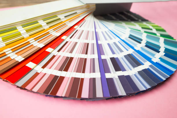 istock Catalog of color samples. Color Palette Guide. 2193890341