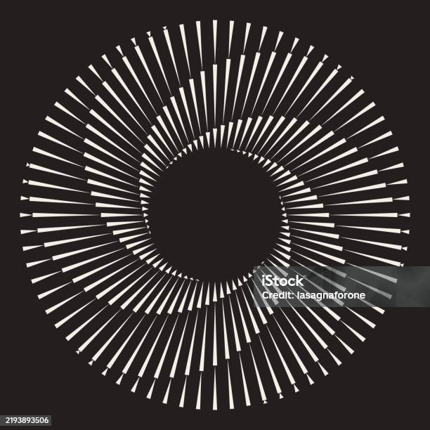 Spiral Line Frame Spiral Border Frame Vector Background Design Element Ilustrasi Stok ...