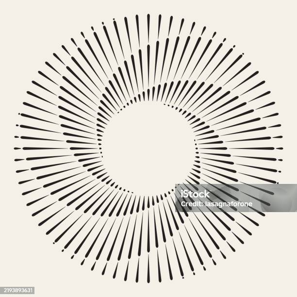 Spiral Line Frame Spiral Border Frame Vector Background Design Element Stock Illustration ...