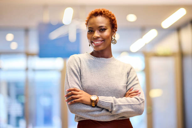 istock Confident Professional Woman with Arms Crossed 2193895919