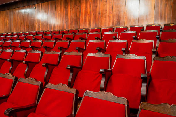 istock Elegant Red Theater Seats 2193896205