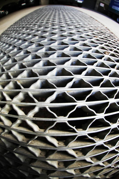 Drainage Grate in Los Angeles Parking Garage